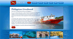 Desktop Screenshot of apo-reef-coron-wrecks-liveaboard.com