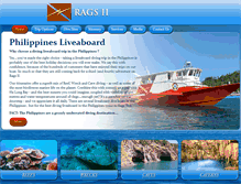 Tablet Screenshot of apo-reef-coron-wrecks-liveaboard.com